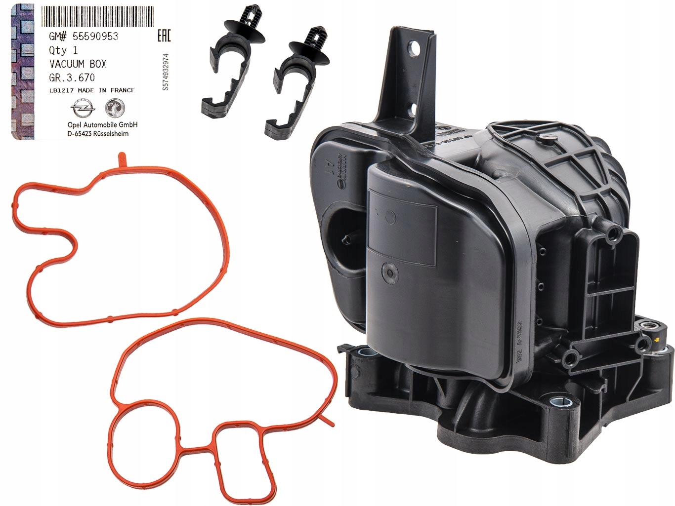 55590953 - Корпус радиатора EGR ODMA SAAB 9-5 2.0 tid TTiD