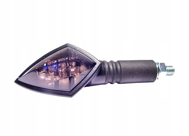 Mini blinkry 2ks Led kouřové sklíčka