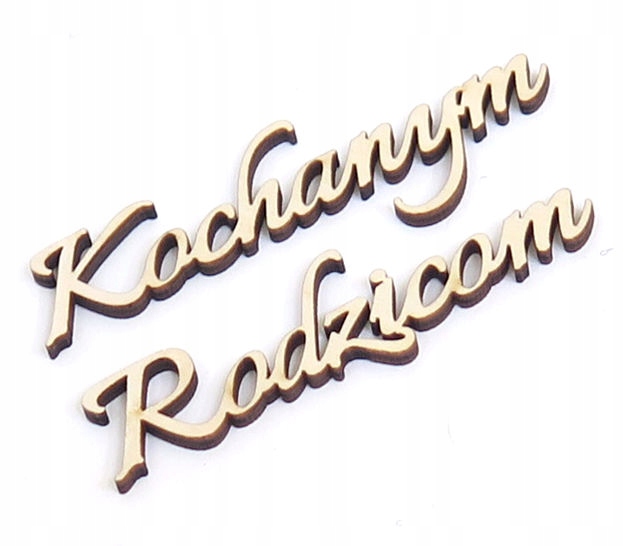 

Napis Dekor Decoupage Kochanym Rodzicom EV74