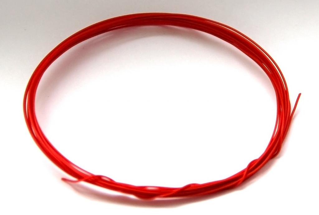 

Kynar 0,24mm czerwony 4mb.