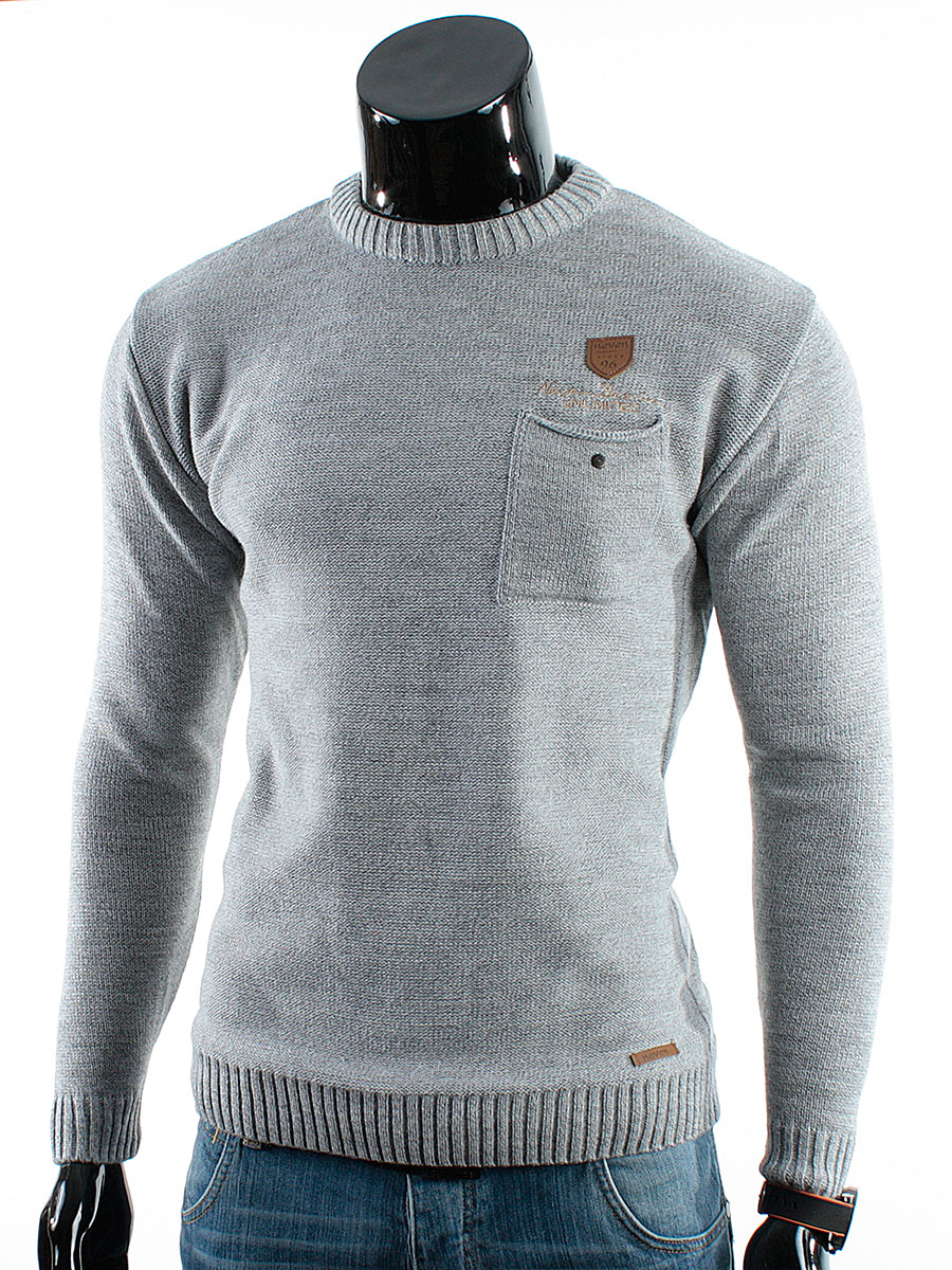 

Produkt_pl__sweter Półgolf N79 Szary___L