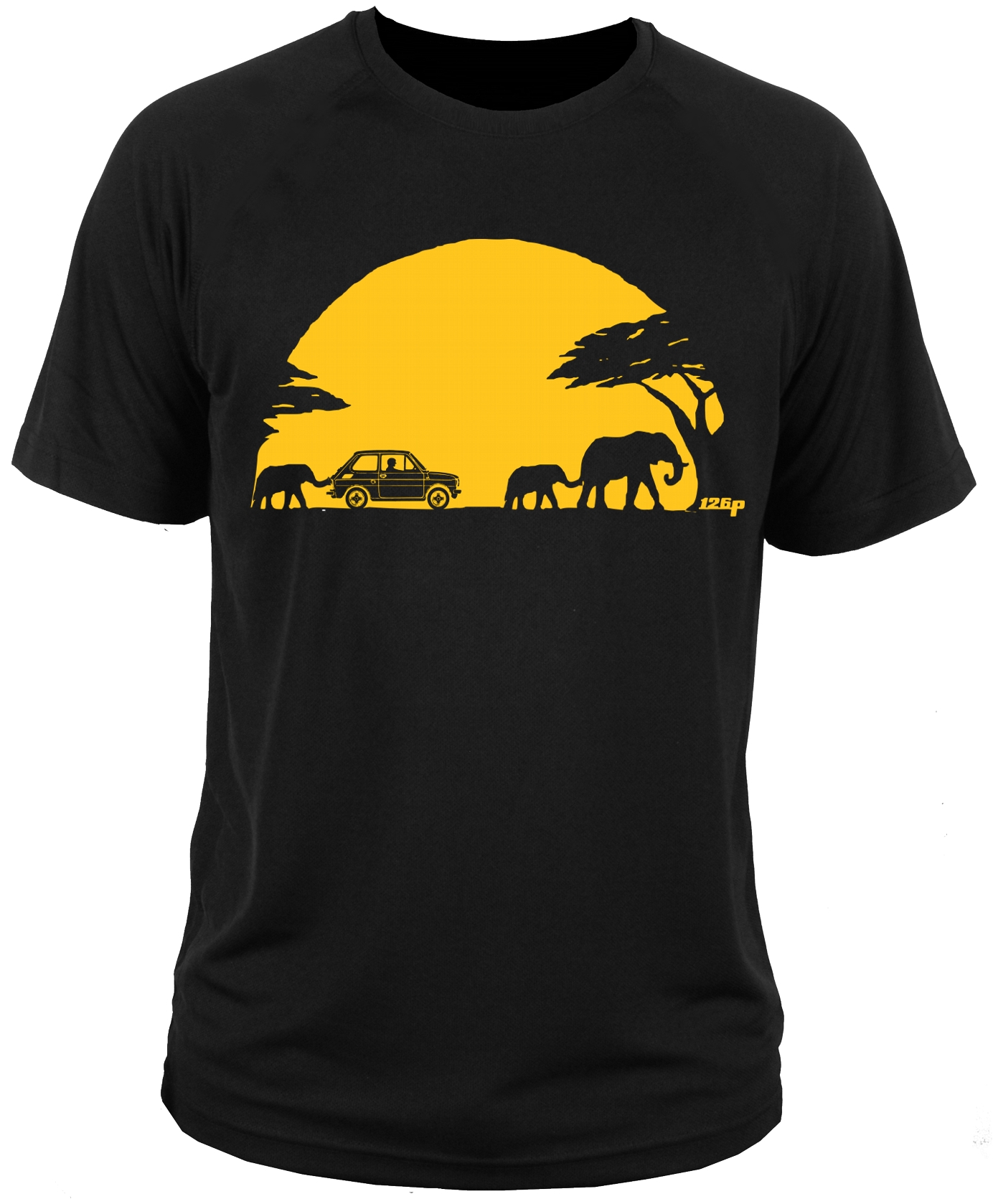 

koszulka t-shirt fiat 126p maluch maluszek (M)
