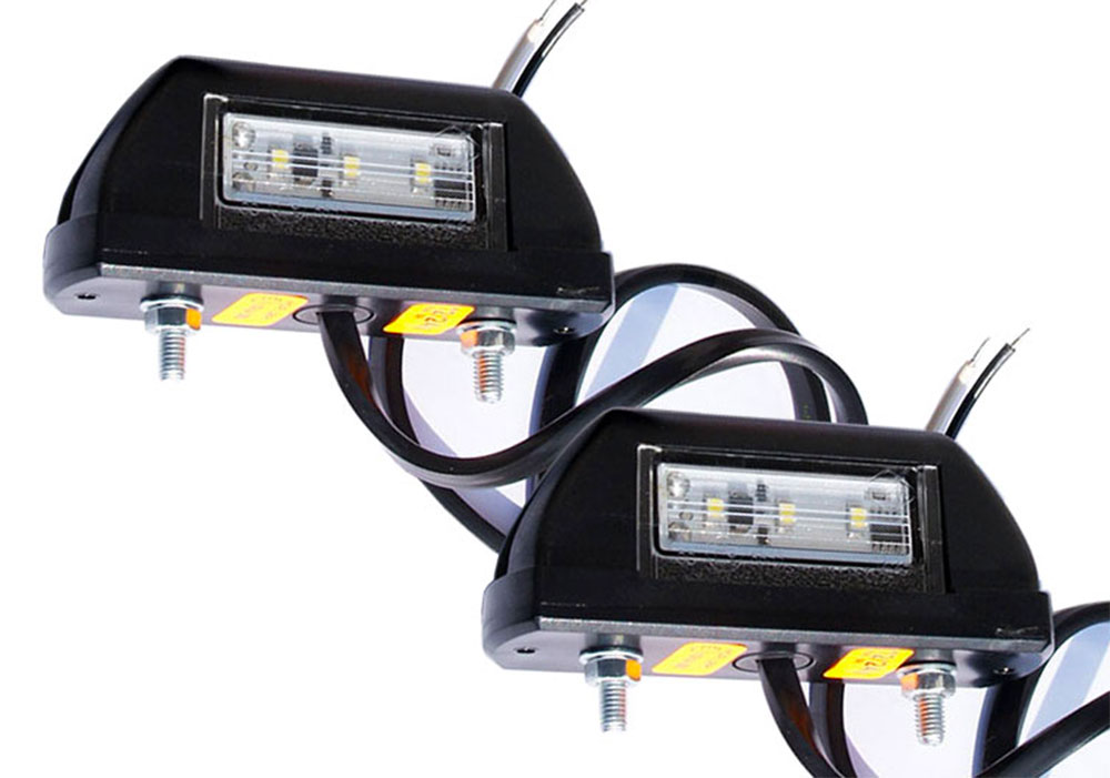 

lampa lampka oświetlenia tablicy leda 12/24V kpl.