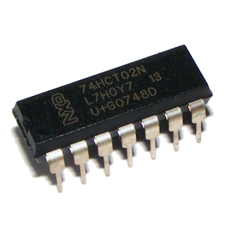 

Układ 74HCT02N Quad 2-INPUT Nor Gate PDIP14 x5