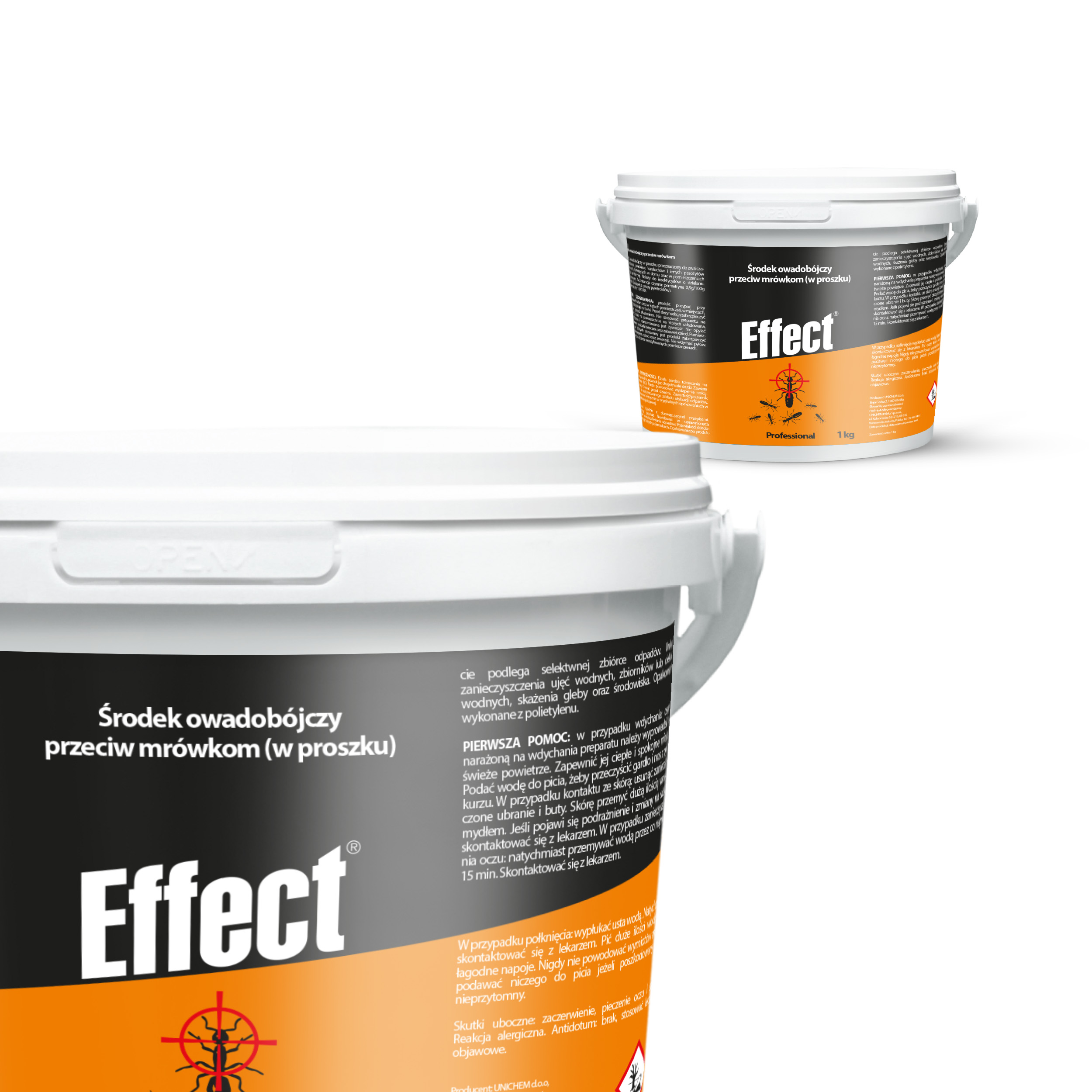 ŚRODEK PROSZEK NA MRÓWKI PLUSKWY RYBIKI EFFECT 1KG Forma proszek