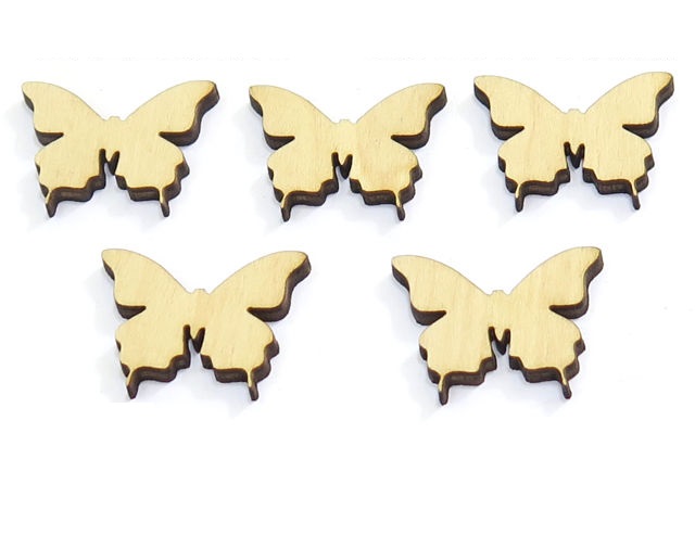 

Scrapki 5xMOTYLKI Drewniane Motyle Ze Sklejki DR33