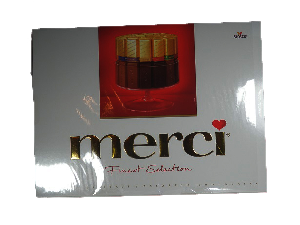 Merci Duże Paka Z Niemiec 675g 8 Smaków Czekolady