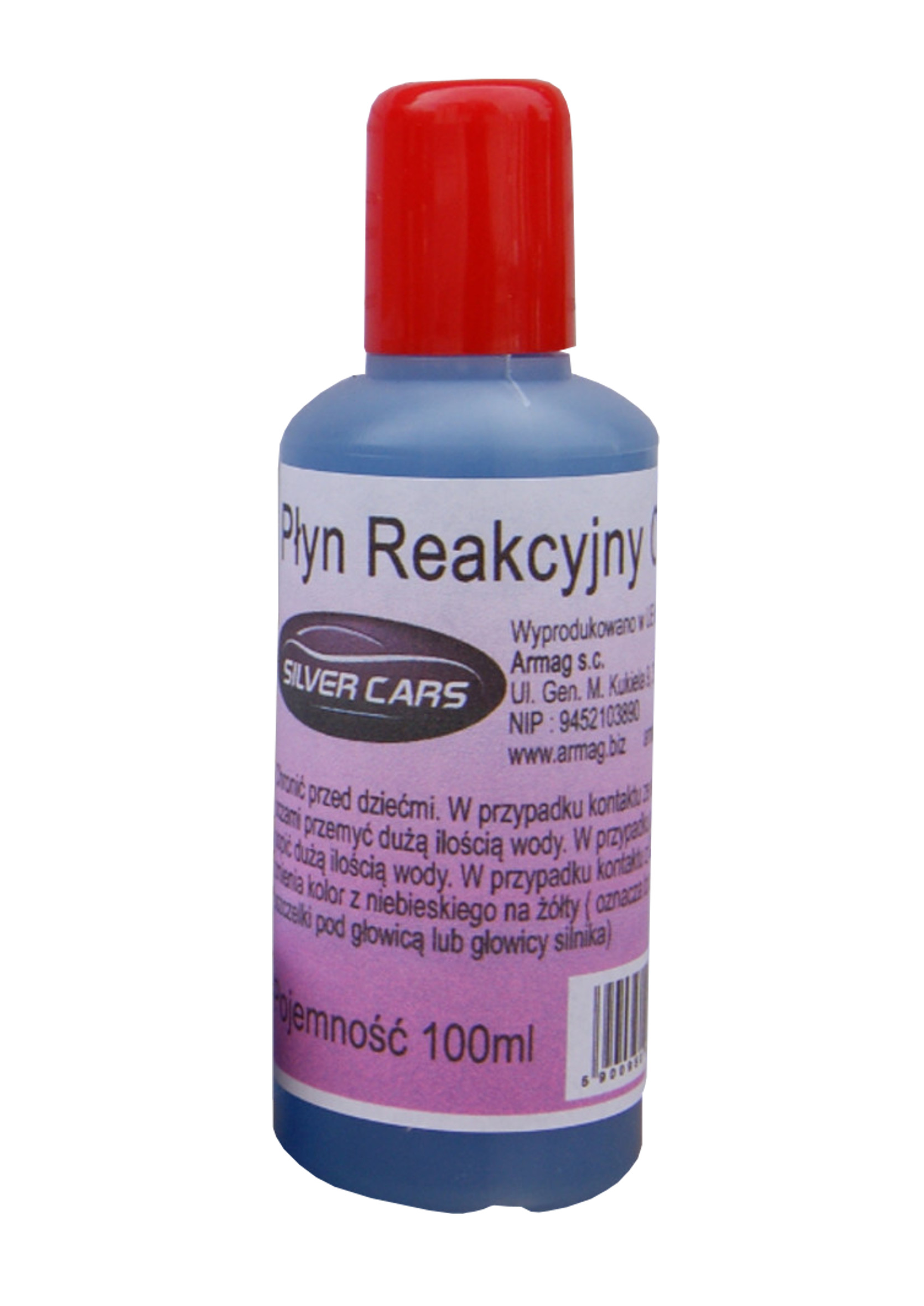 

Płyn Reakcyjny CO2 Tester Uszczelki Głowicy 100ML