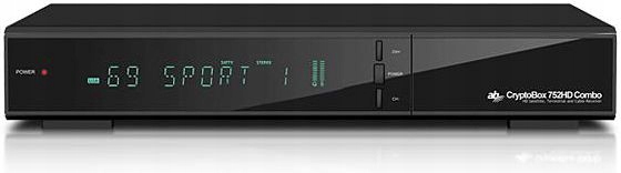

Dekoder CryptoBox 752 Combo Satelita DVB-T2 Hevc