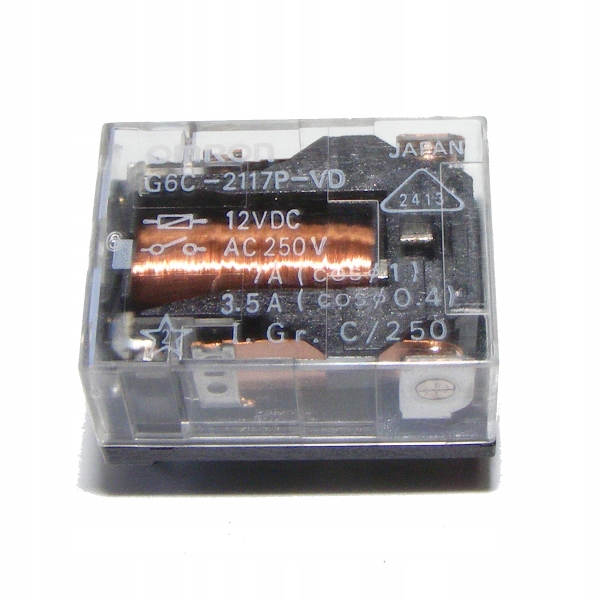 

Przekaźnik G6C-2117P-VD 12VDC Omron