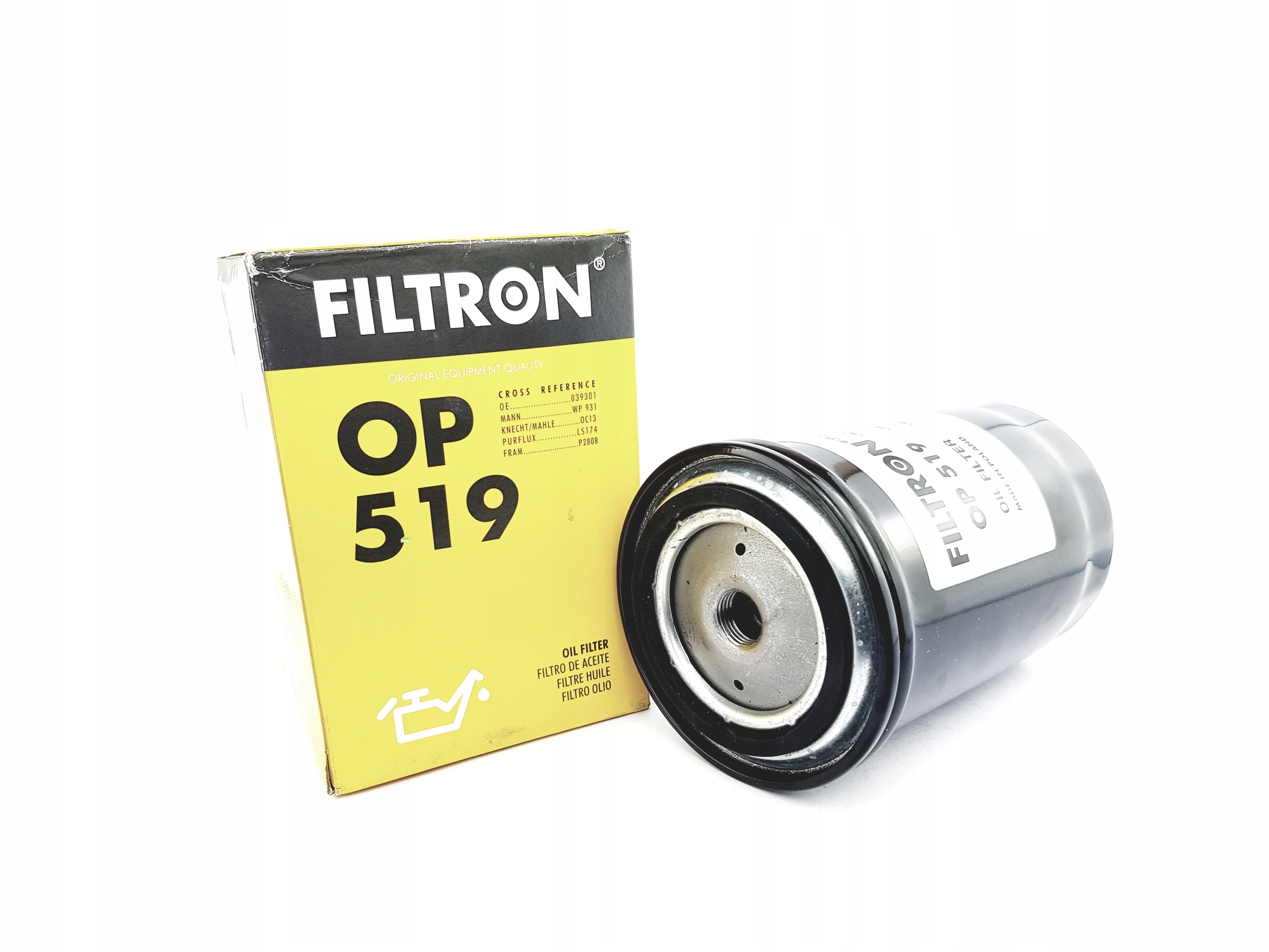 

Filtr Oleju Bocznikowy Fiat 125P Fso Filtron