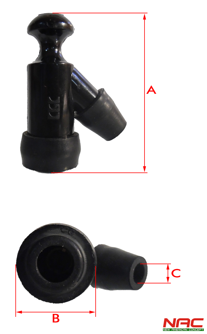 Kapturek Fajka Świecy do Kosiarki Spalinowej NAC Typ świeca