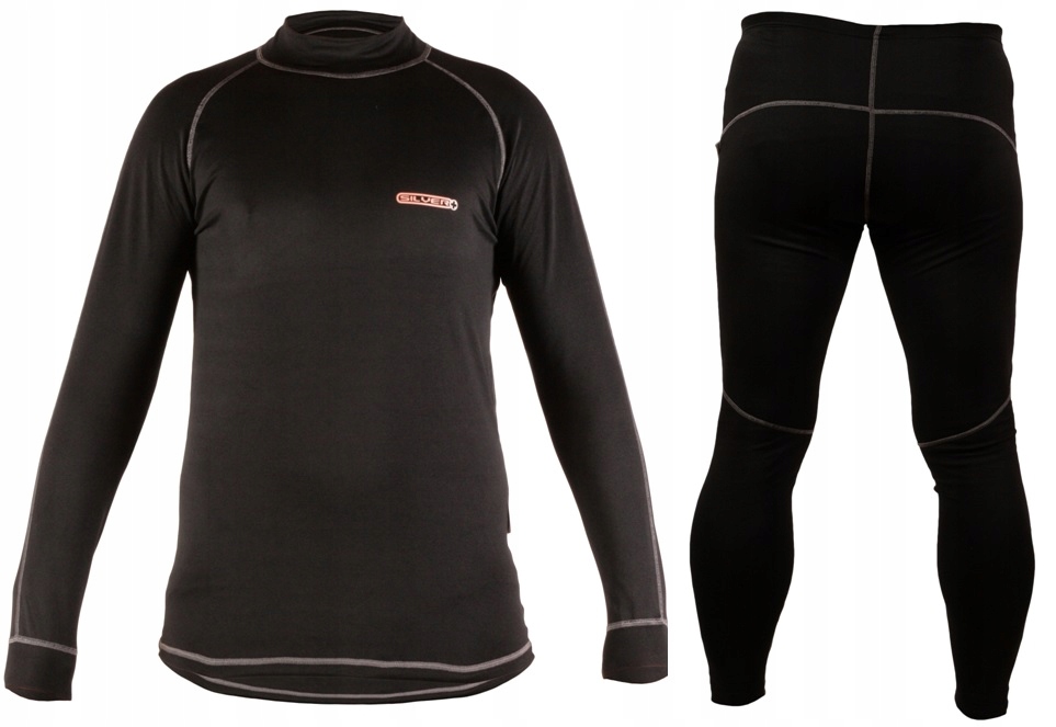 

Męski Komplet Bielizny na Rower Narty Silver+ L