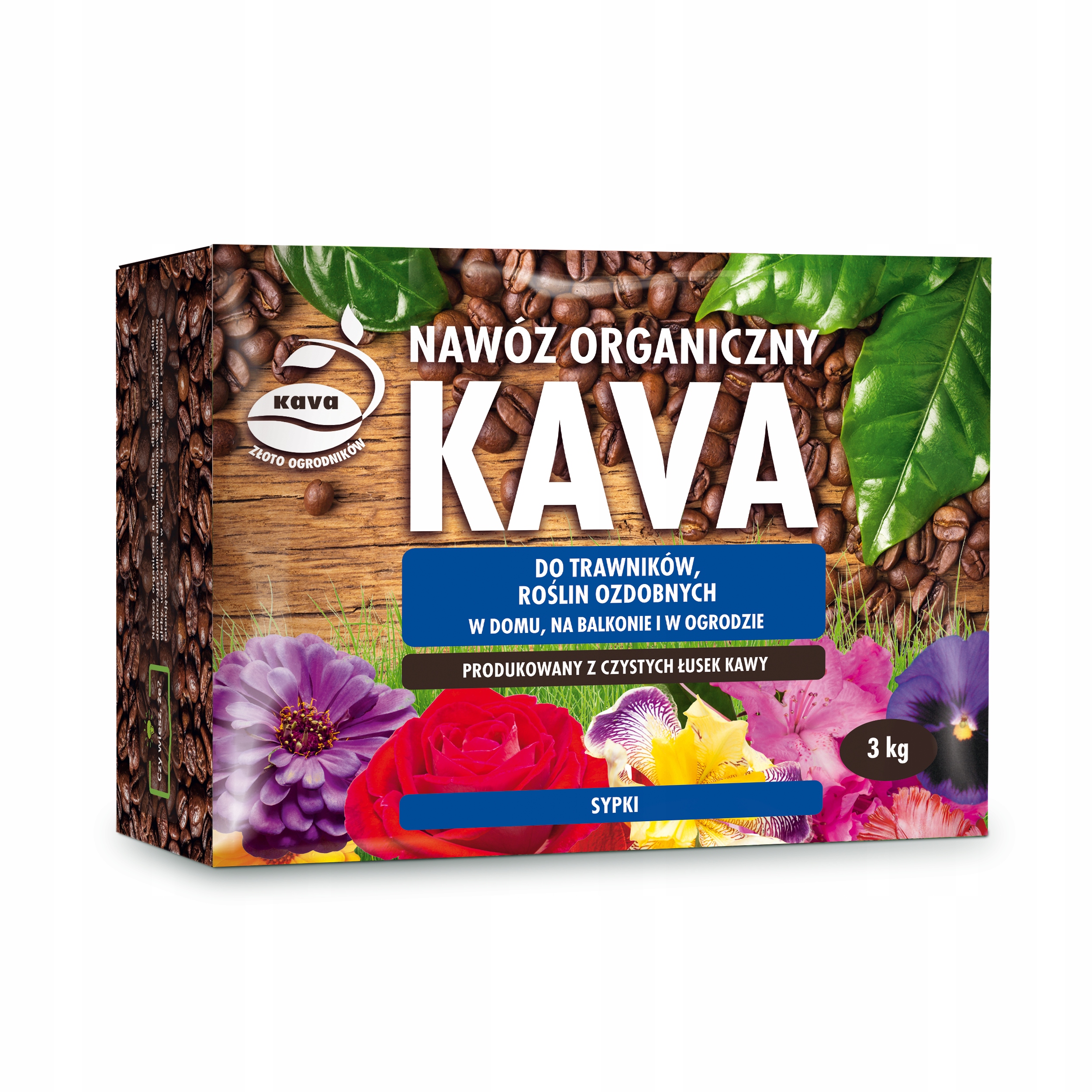 

Nawóz naturalny Kava Kawa (z kawy) 3 kg