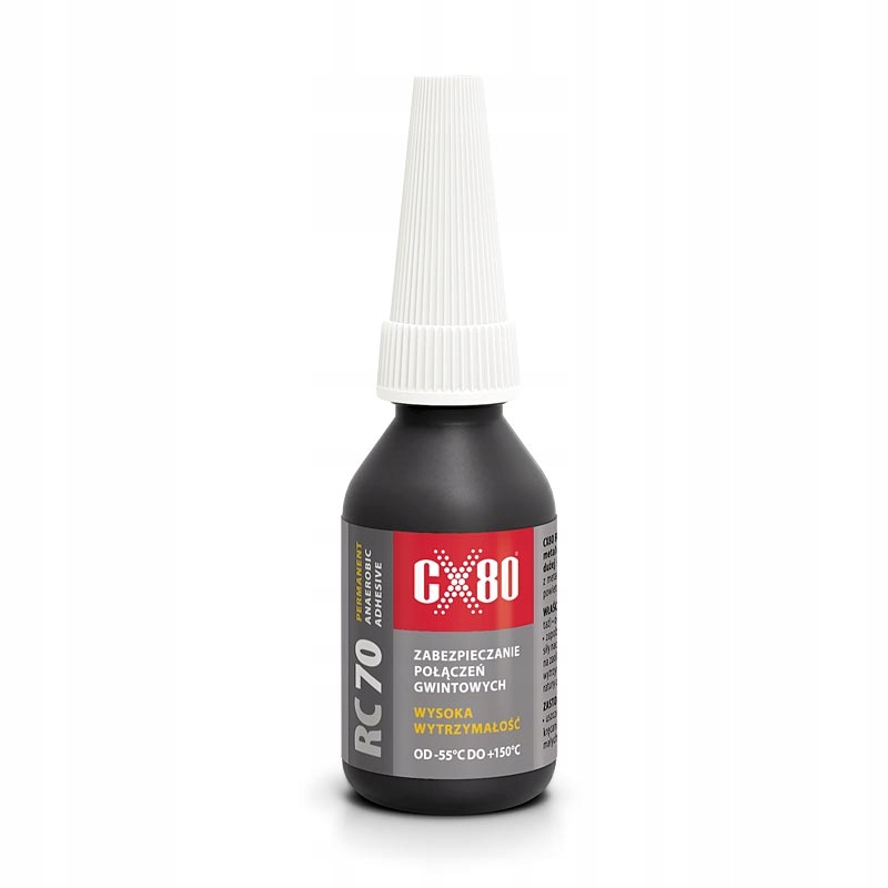 

CX80 RC70 Klej anaerobowy do śrub gwintów 10ml