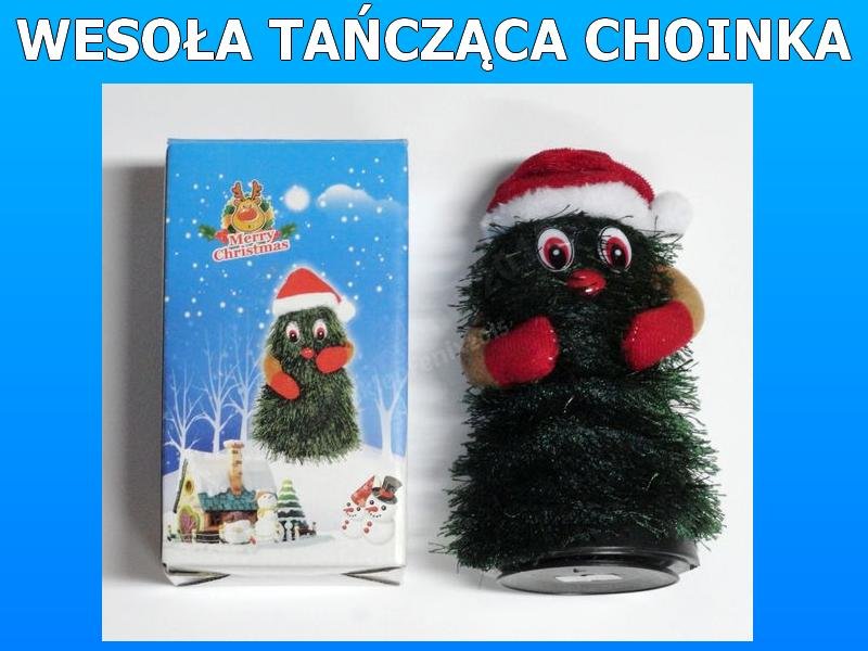 WESOŁA CHOINKA - ŚPIEWA OBRACA SIĘ TAŃCZY / 5075 / Kod producenta 5075