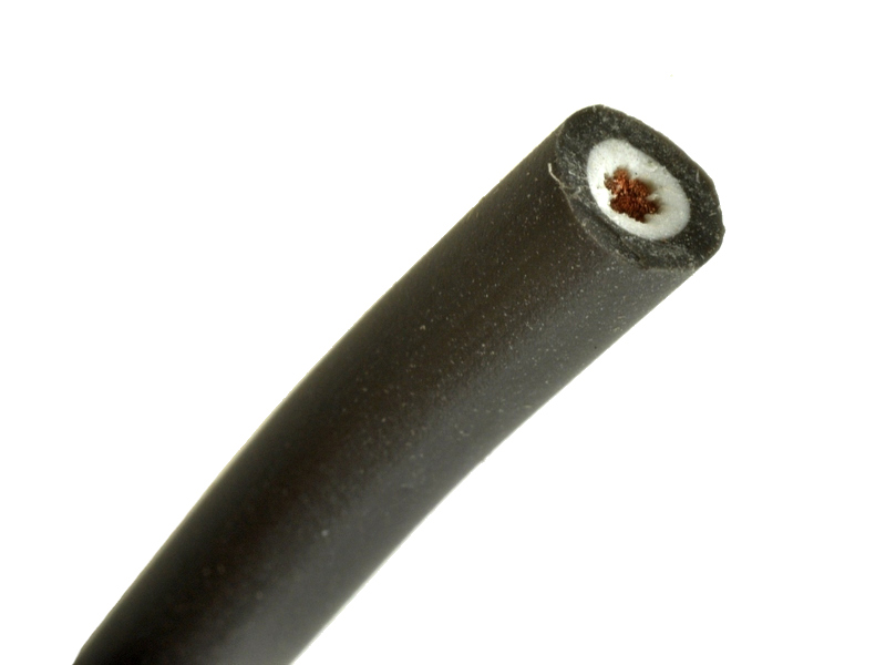 

Przewód silikonowy 0,5mm (20AWG) 10A czarny 1mb