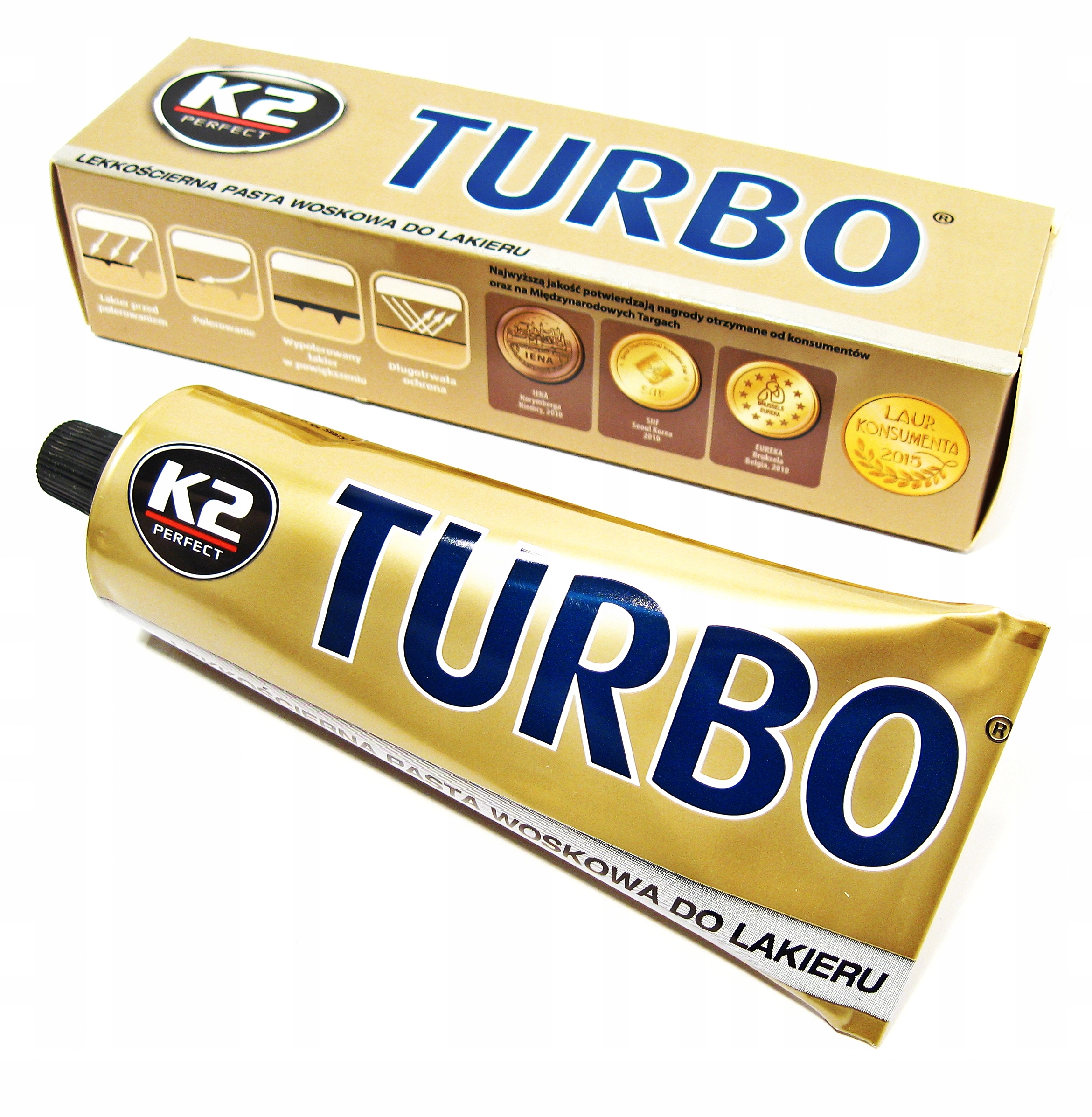 

K2 Turbo pasta woskowa wosk lekkościerna K001