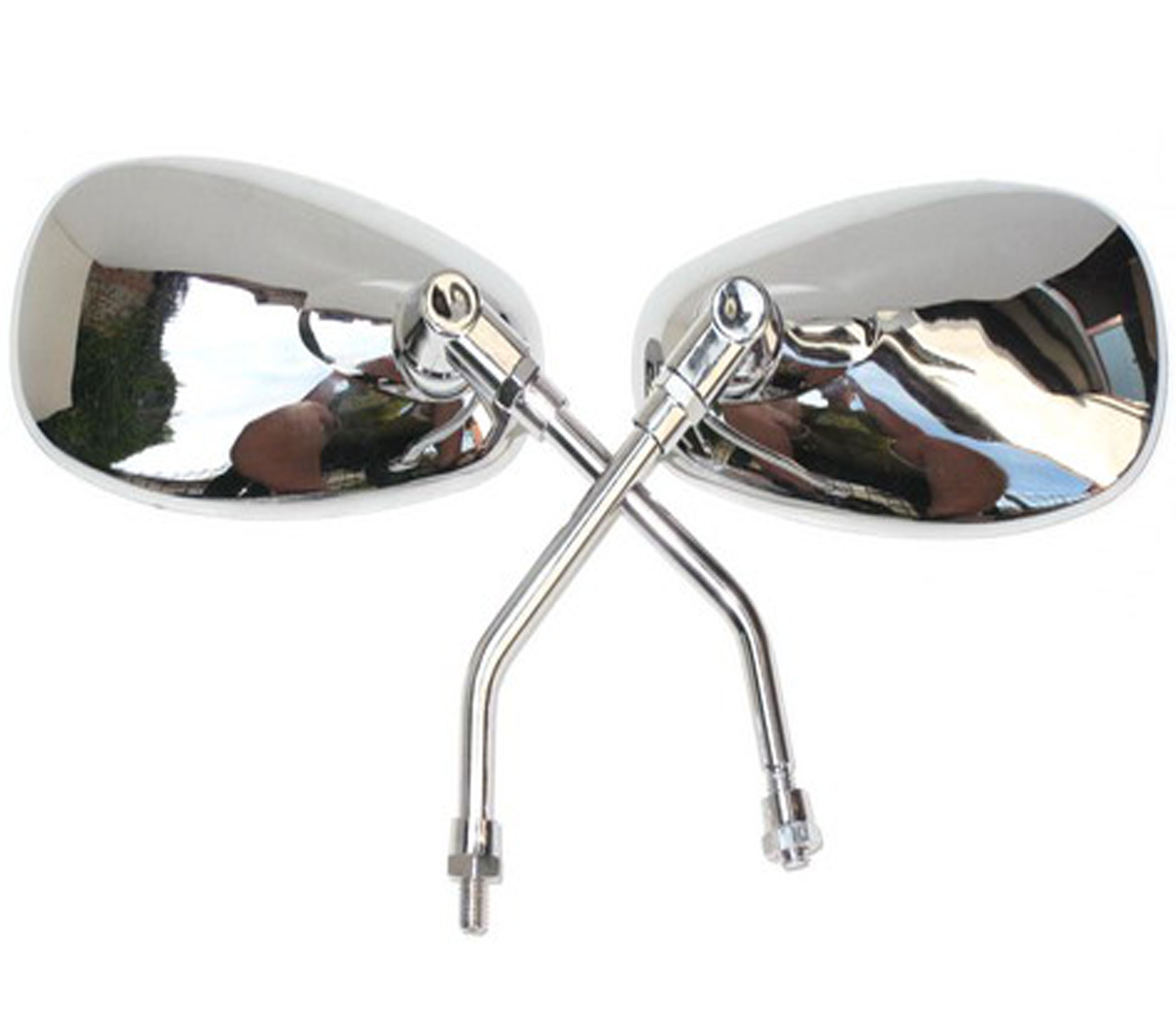 

Lusterka Chopper Wsk Mz Jawa Shl Chrom Owal 10mm