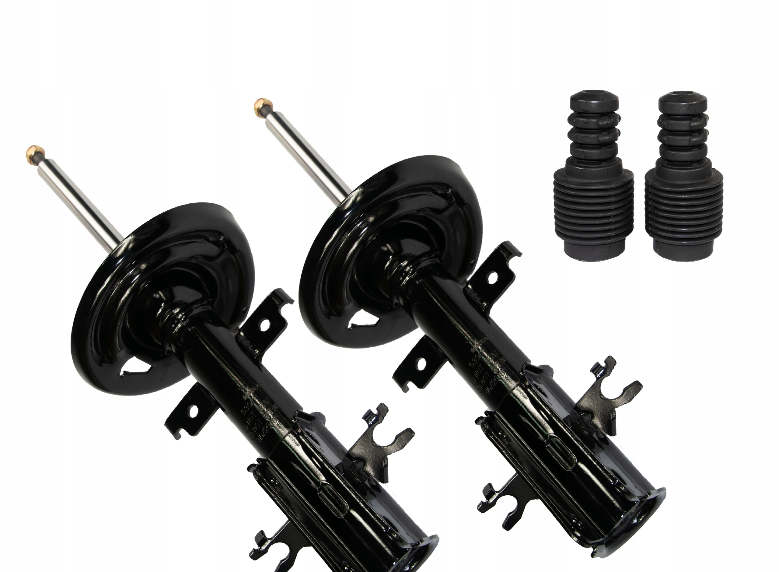 Amortyzatory x2 PRZÓD +odboje +osłony RENAULT LAGUNA III 07-