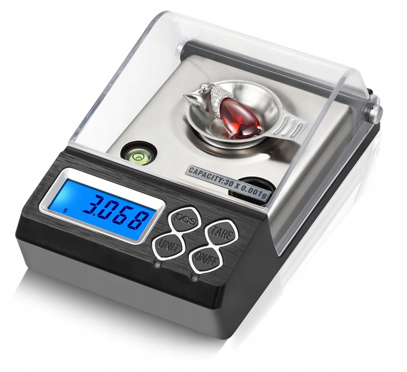 WAGA ELEKTRONICZNA LABORATORYJNA 0,001 BR.DOKŁADNA Rodzaj wagi