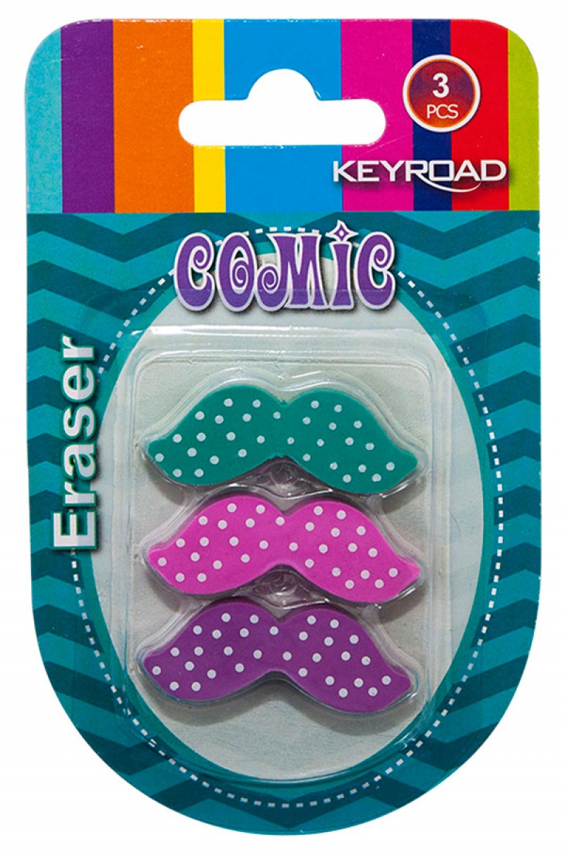 

Gumki Gumka Do Mazania Wąsy Trzy Sztuki