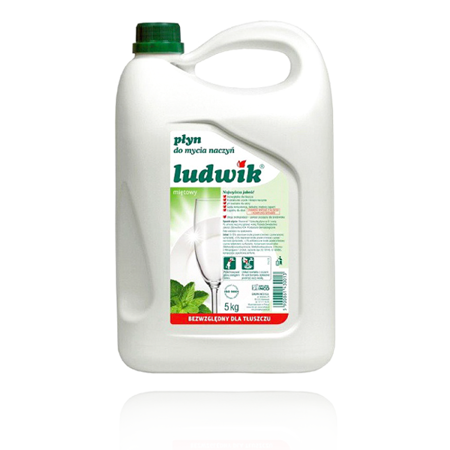 

Płyn do mycia naczyń Ludwik 5 l miętowy