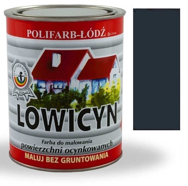 

Lowicyn farba ocynk Szary Antracyt RAL7016 Mat 5L