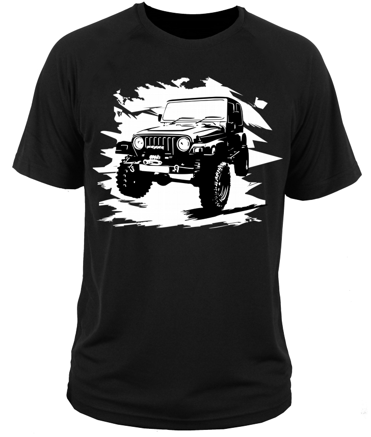 

koszulka t-shirt Wrangler, Rubicon, jeep (XL)