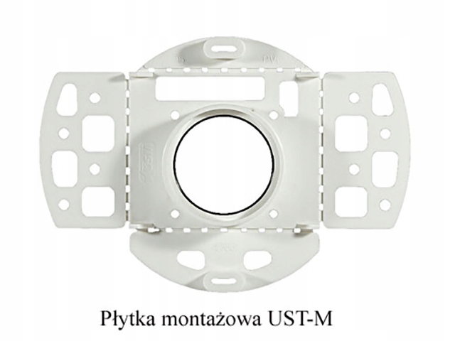 GNIAZDO ŚCIENNE QUADRA ANTRACYT Marka TQD