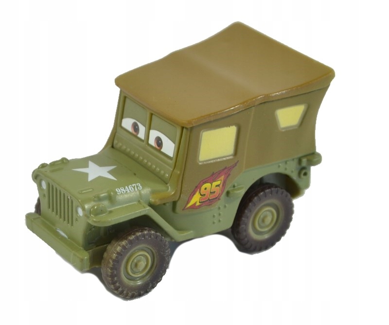 

Mattel Cars Auta Kamasz Sarge #95 1:55 z Pl