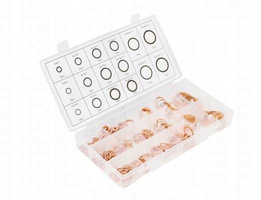 PODKŁADKI MIEDZIANE PODKŁADEK MIEDZIANYCH 220SZT Marka inna