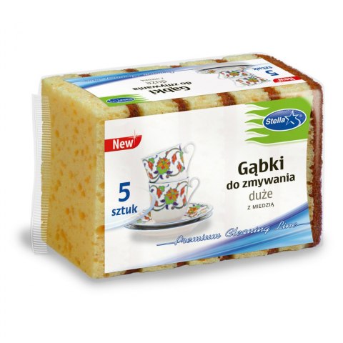 

Stella Gąbki Do Mycia Naczyń Z Miedzią Zmywaki 5