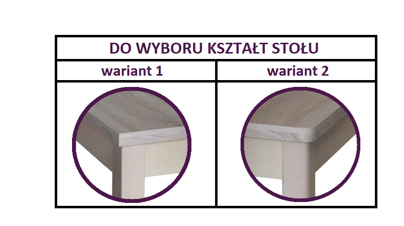 BIAŁY ZESTAW DO JADALNI STÓŁ 80x120cm i 4 KRZESŁA Kod producenta 0