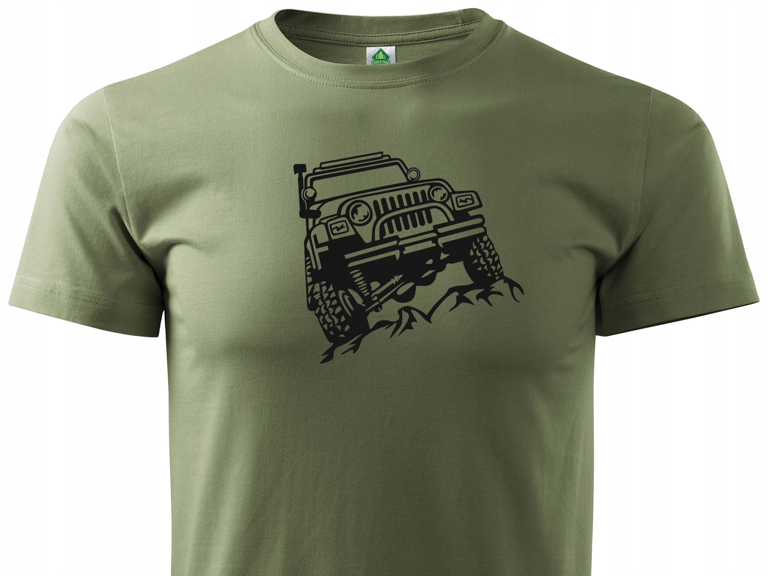 

Ofroadowa Koszulka T-shirt Khaki Jeep Wrangler Tj