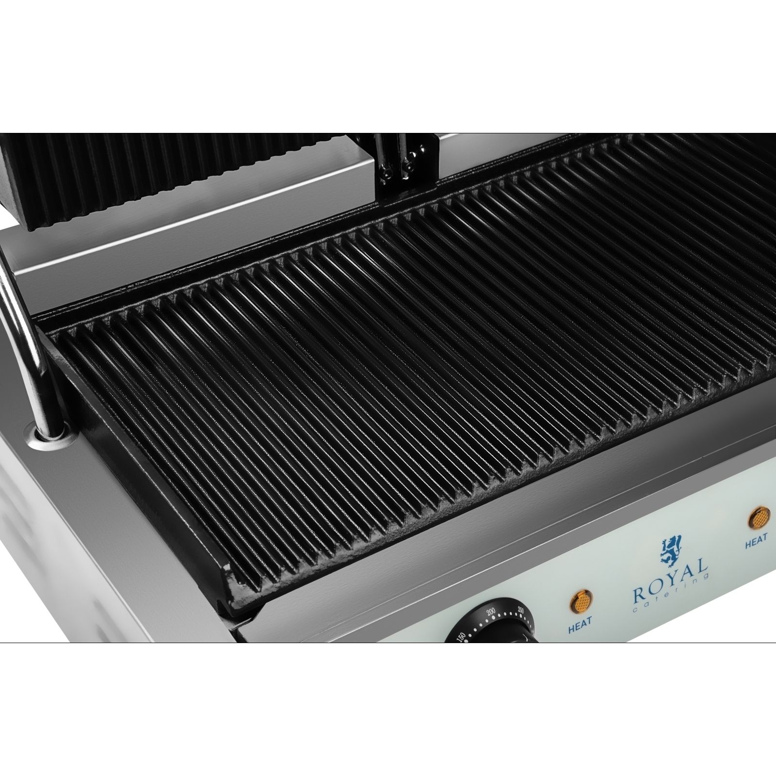GRILL KONTAKTOWY OPIEKACZ DO BUŁEK KEBABA 3600W Marka Royal Catering