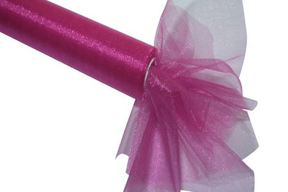 

Organza Organtyna Ślub 48 cm Fuksja