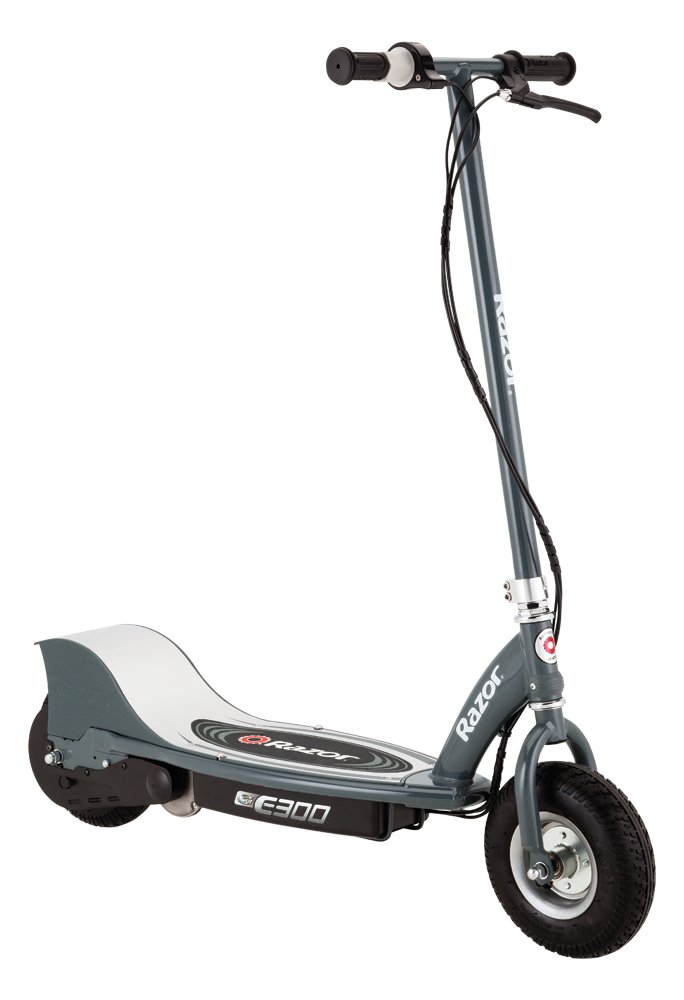 Elektrický skúter Razor E300 sivý 24 km / h