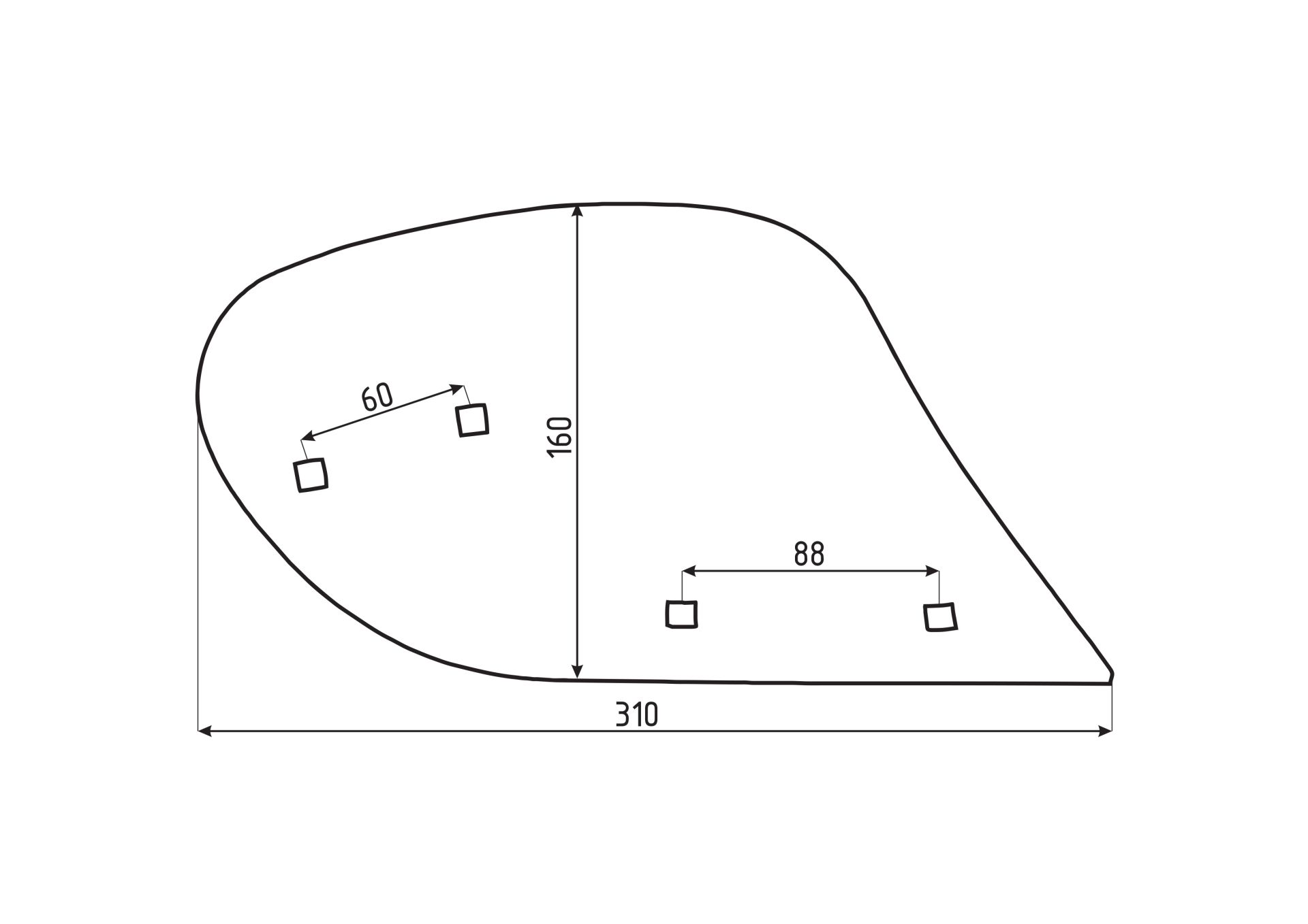 LEMKEN передняя стойка PRA D2 3470540 FRANK