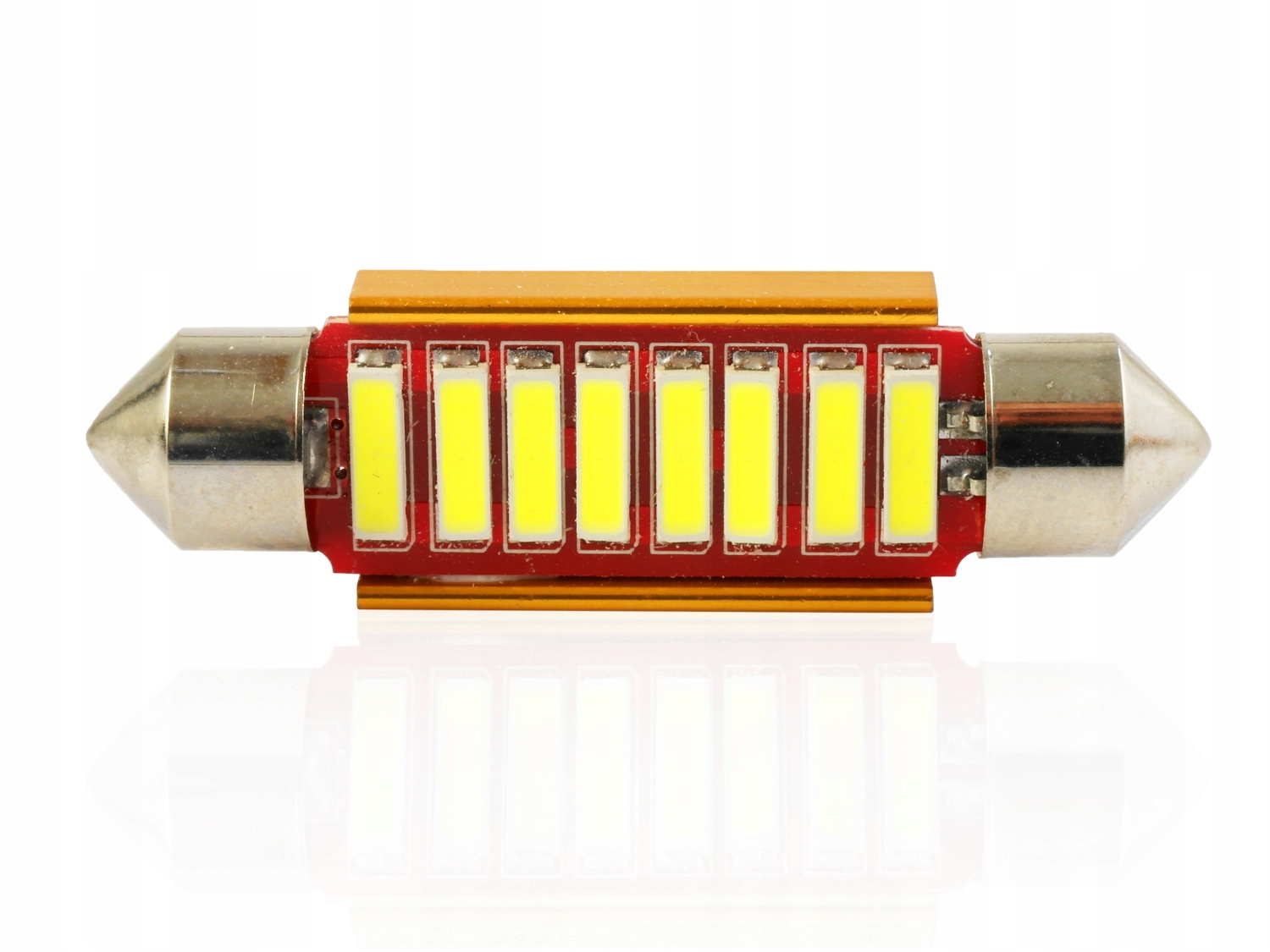 C5W LED GOLD 8 SMD 7014 CANBUS CAN BUS 42 mm C10W