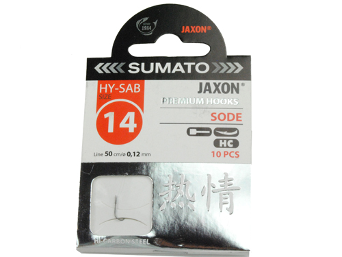 

Haczyki Z Przyponami Sumato jaxon Sode 14 ukleja