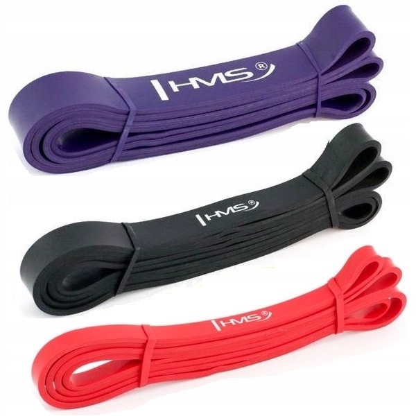 

Zestaw 3 Gum do rozciągania i ćwiczeń Fitness Hms