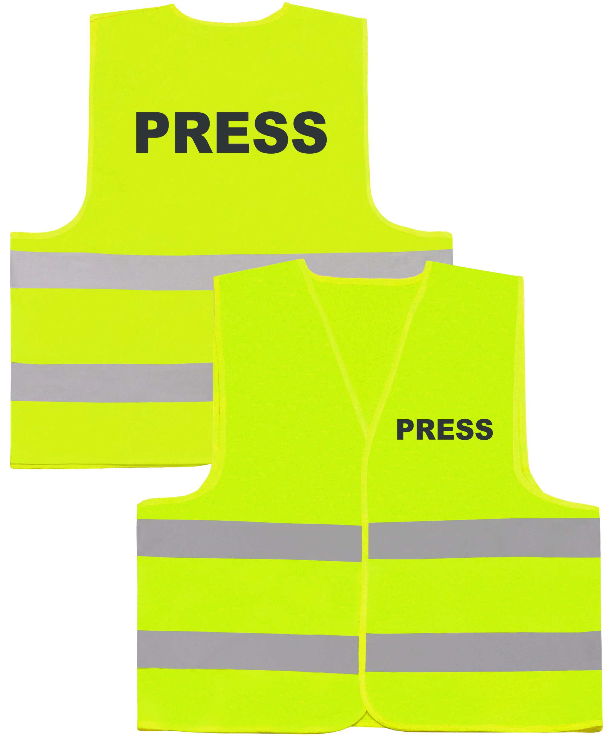 

Kamizelka Reportera Press Żółta Odblaskowa XXL