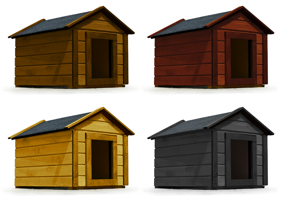 BUDA DREWNIANA OCIEPLANA DOM DLA PSA LEGOWISKO M Szerokość zewnętrzna 35 cm