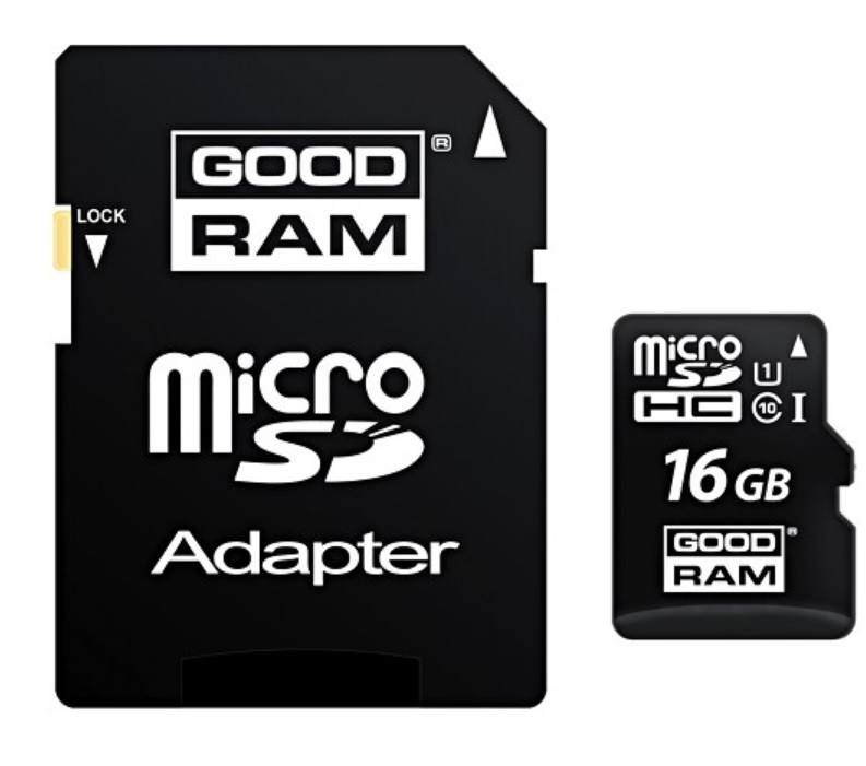 

Karta Goodram 16GB UHS1 Class 10 Micro Sd Ad