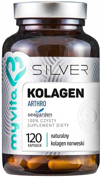 KOLAGEN ARTHRO MyVita KOLAGEN 120 kaps SILVER Postać kapsułki