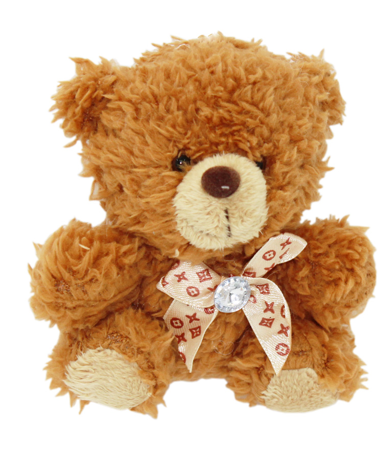 ТАЛИСМАН ПОДВЕСКА МИШКА С БАНТИКОМ БРЕЛОК