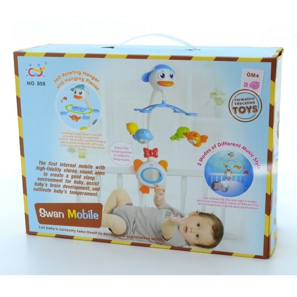 KARUZELA KACZUSZKA EUROBABY DO ŁÓŻKA Marka inna