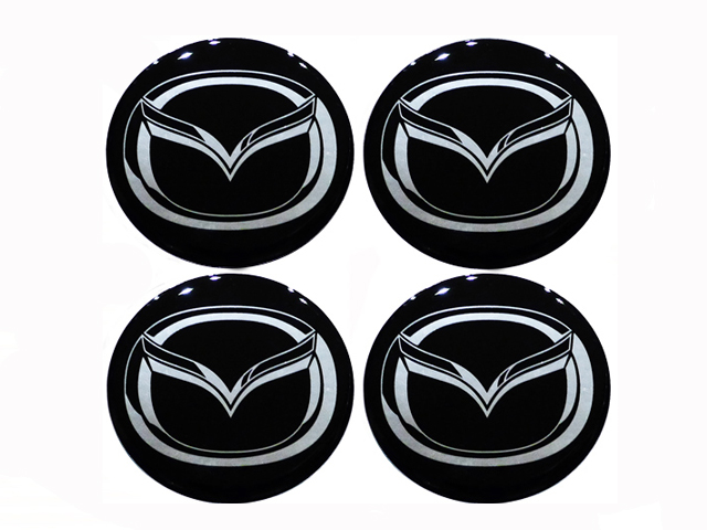 

Mazda 70mm Emblematy Naklejki Kolpaki Alu Felgi