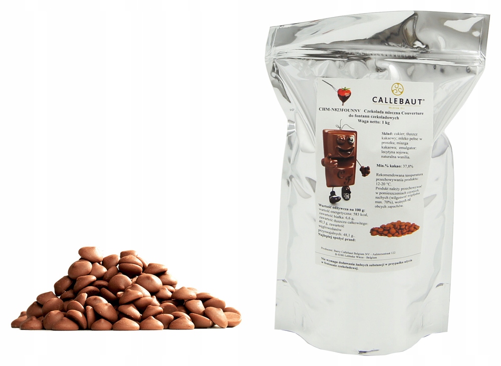 Exclusive Czekolada Mleczna 1KG Callebaut fontann